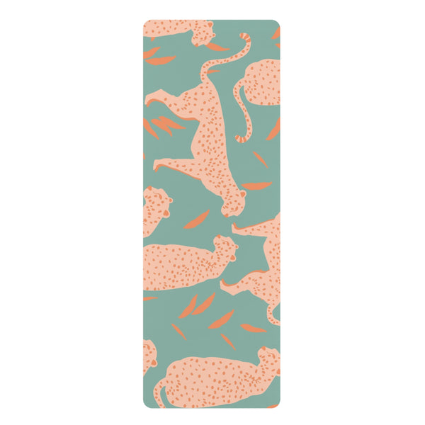 Running Into Dreams Yoga Mat | Non Slip Suede Yoga Mat