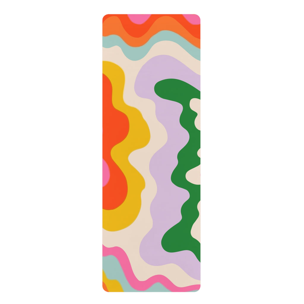 Floating Feels Natural Here | Non Slip Suede Yoga Mat