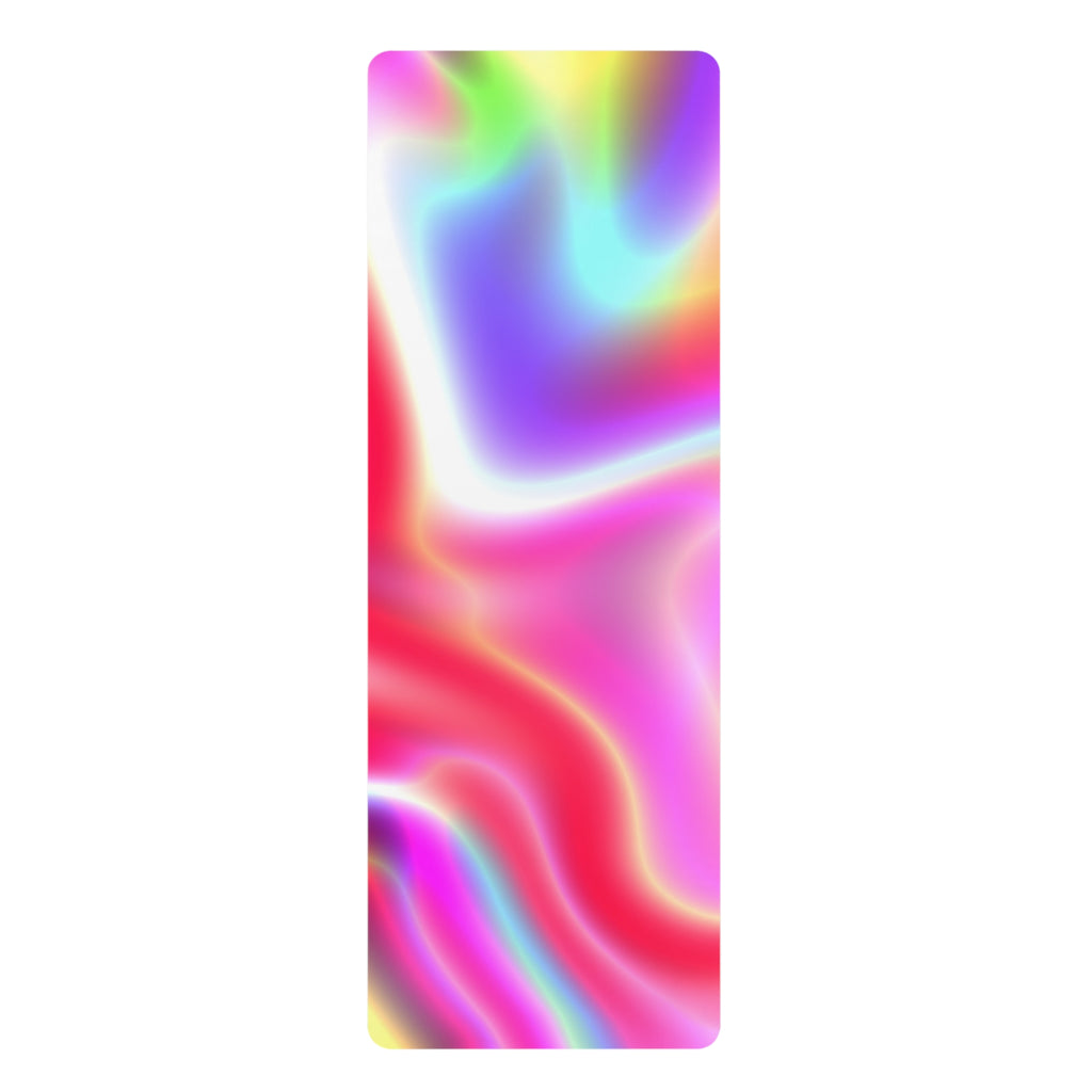 Synthwave | Non Slip Suede Yoga Mat